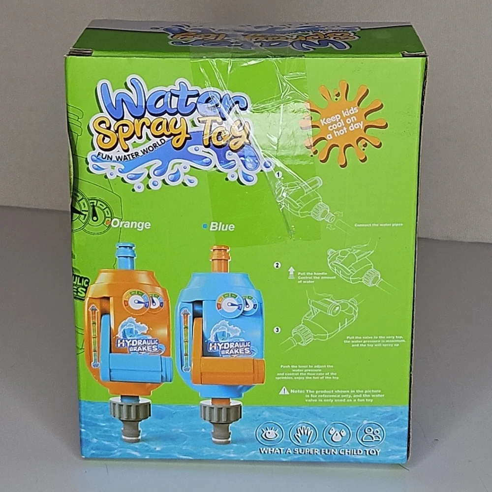 Exciting Water Spray Toy for Kids - Blue and Orange